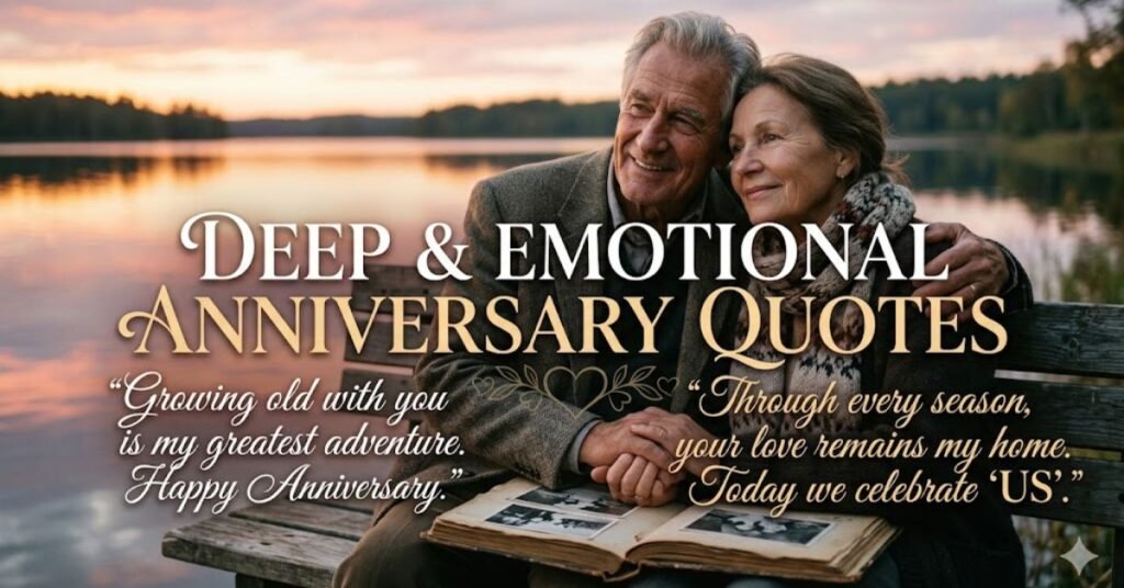 Deep & Emotional Anniversary Quotes