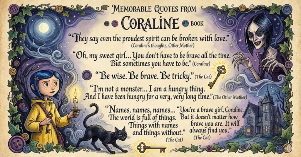 Memorable Quotes From Coraline Book