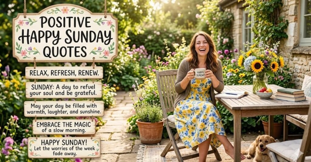 Positive Happy Sunday Quotes