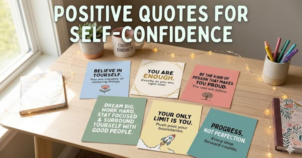 Positive Quotes for Self Confidence