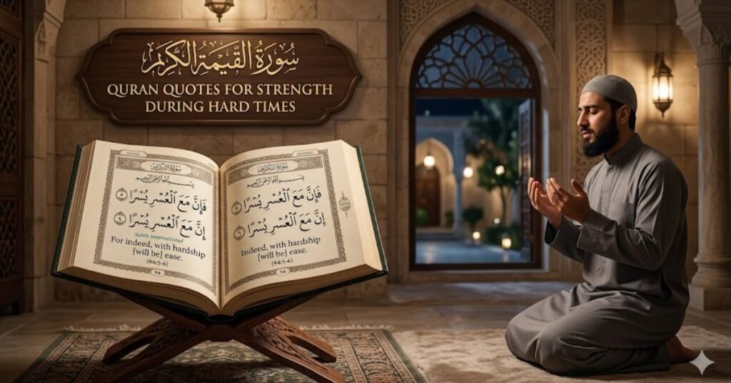 Quran Quotes for Strength During Hard Times