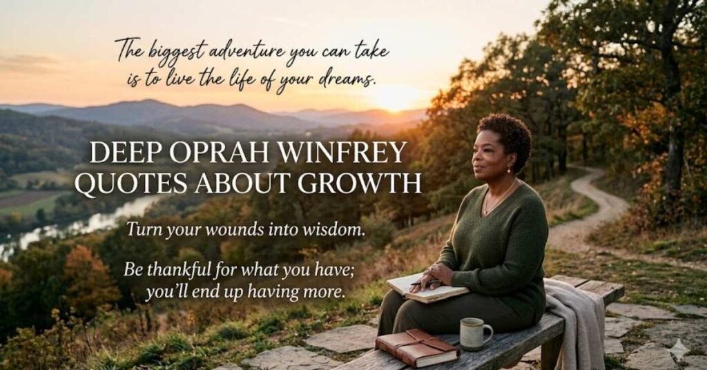 Deep Oprah Winfrey Quotes About Growth