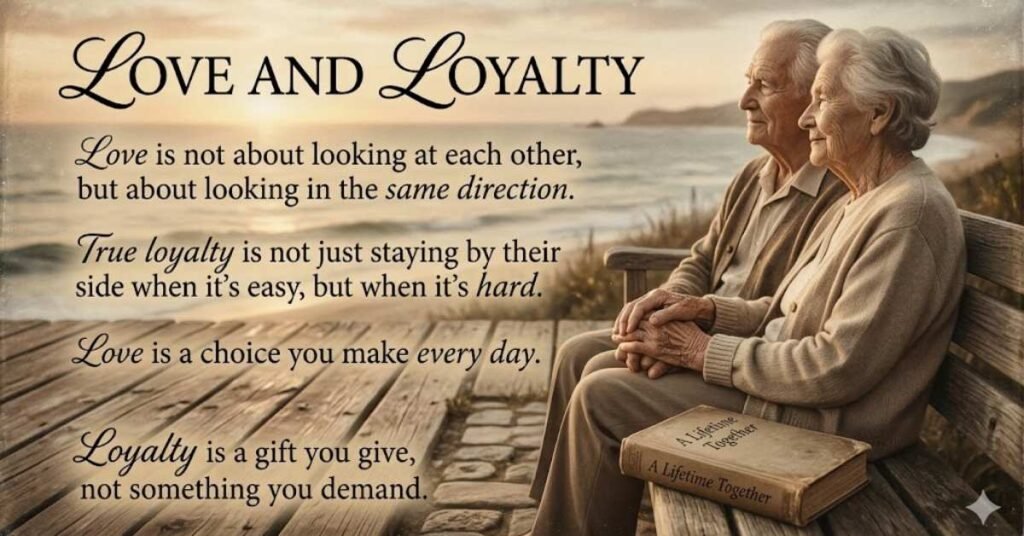 Emotional Quotes About Love and Loyalty