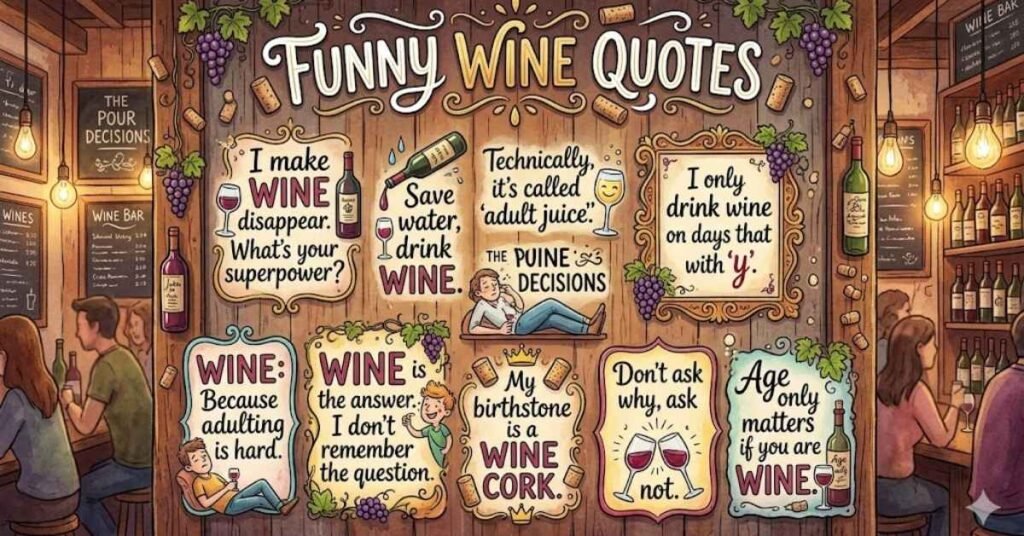 Funny Wine Quotes