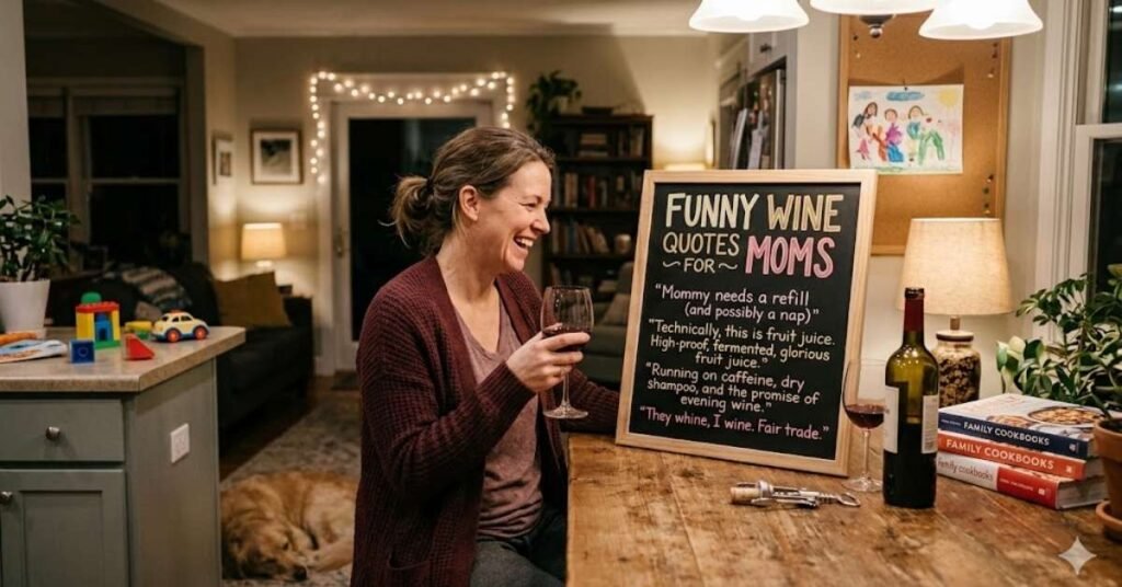 Funny Wine Quotes For Moms