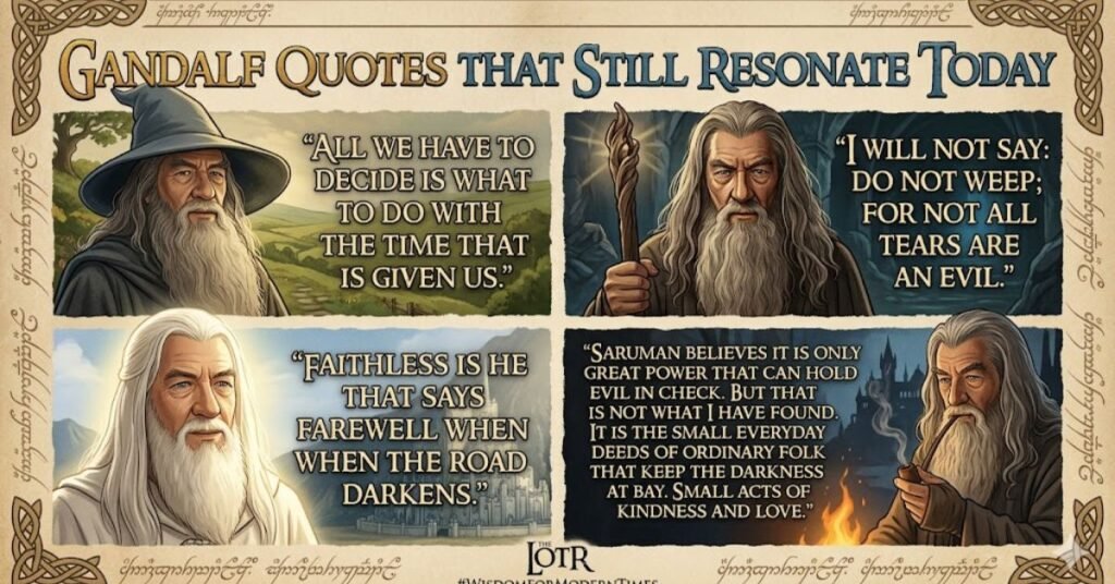 Gandalf Quotes That Still Resonate Today