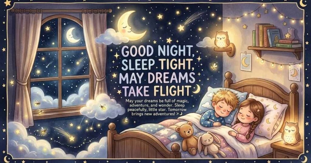 Good Night Quotes For Kids