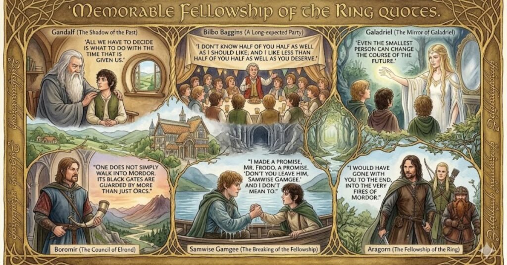 Memorable Fellowship of the Ring Quotes