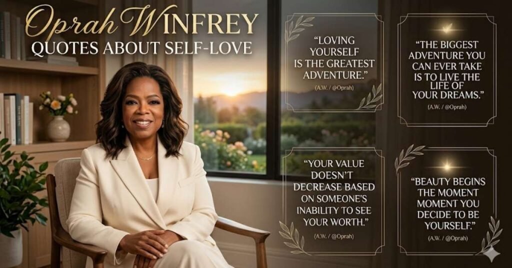 Oprah Winfrey Quotes About Self Love