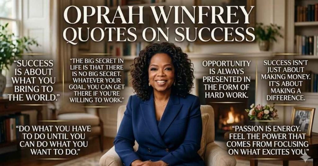 Oprah Winfrey Quotes About Success