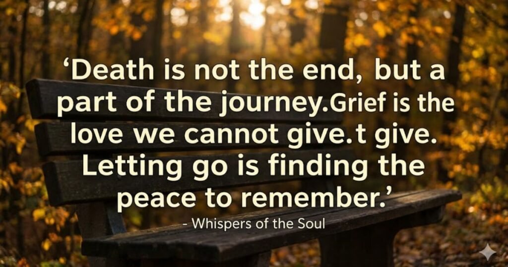 Quotes on Death, Grief and Letting Go