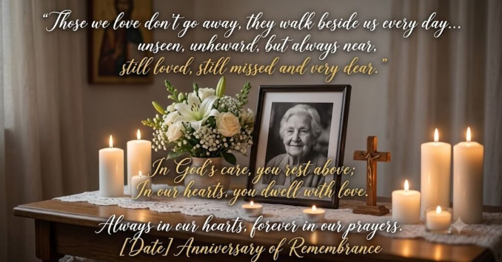 Religious Death Anniversary Quotes