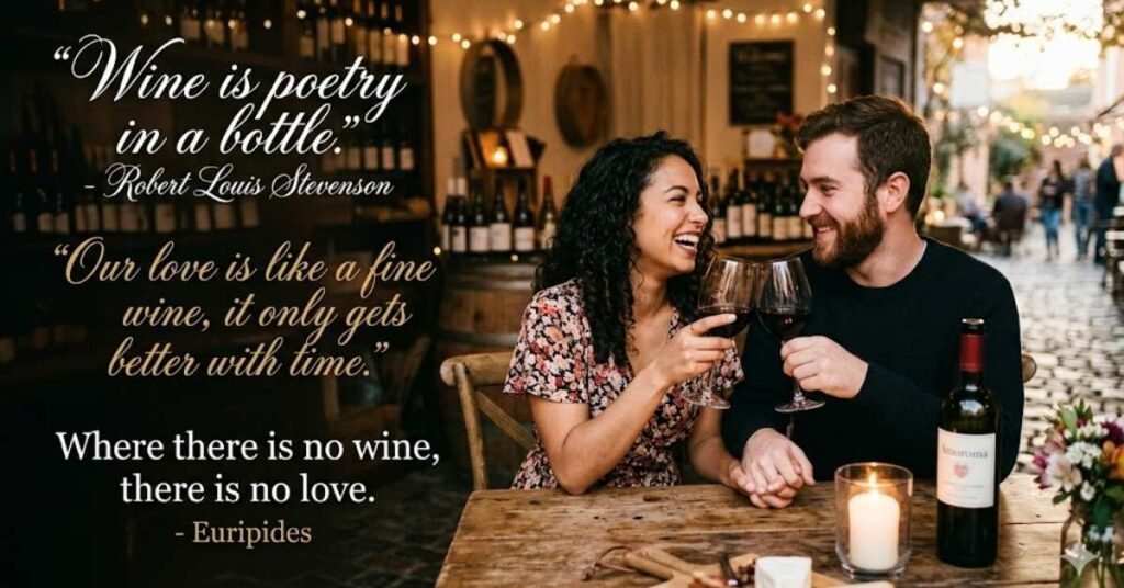 Romantic Wine Quotes