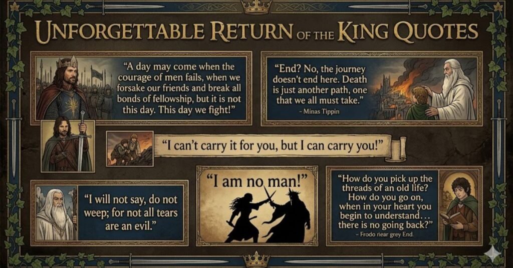 Unforgettable Return of the King Quotes